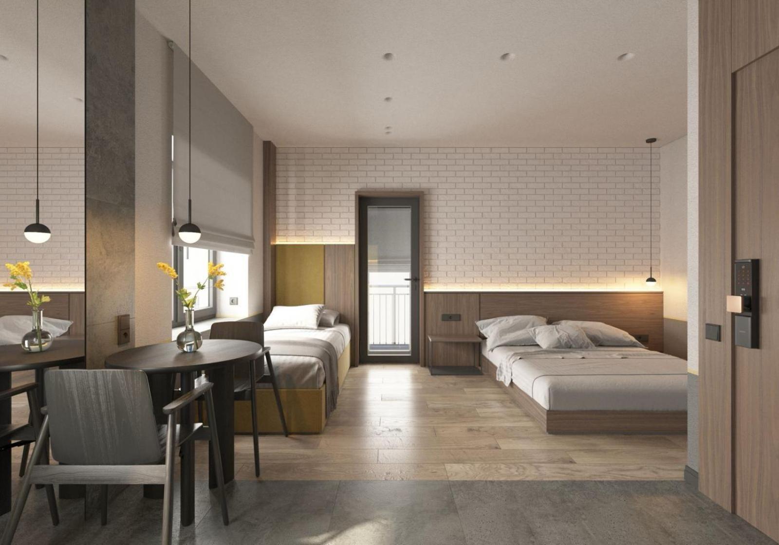 Full House Apart Hotel Rivne Buitenkant foto