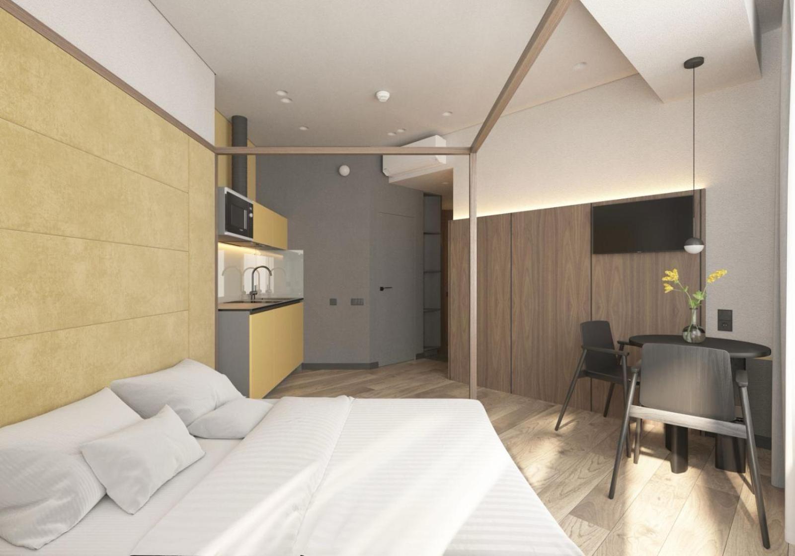 Full House Apart Hotel Rivne Buitenkant foto
